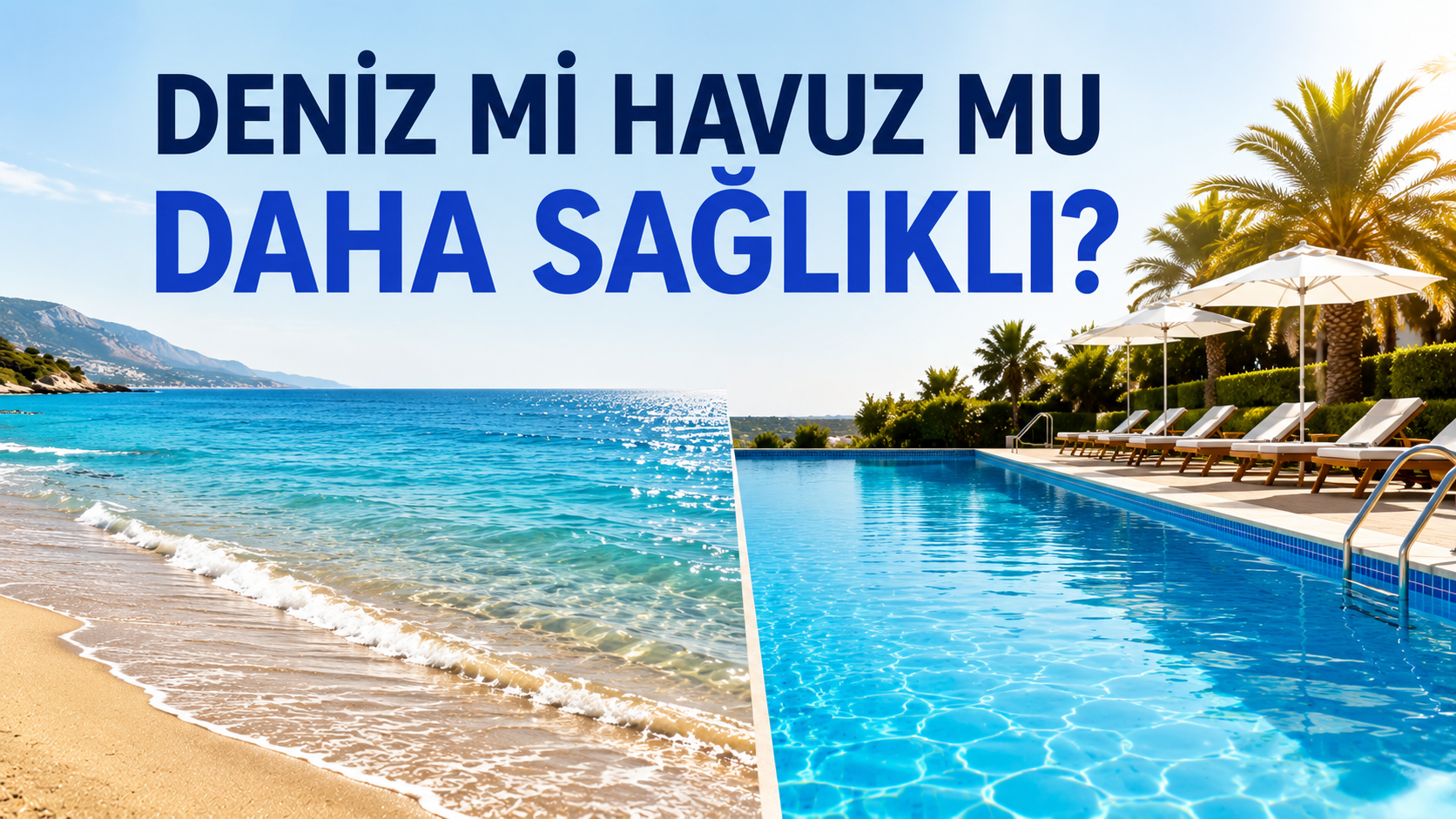 Deniz mi Havuz mu Daha Sağlıklı? Avantajları, Riskleri ve Dikkat Edilmesi Gerekenler