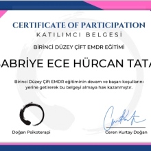 Uzm. Kl. Psk. S. Ece Hürcan Tatar fotoğraf 2