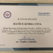 Uzm. Kl. Psk. Kübra Usta fotoğraf 8