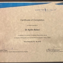 Doç. Dr. Aydın Balcı fotoğraf 1