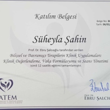 Uzm. Kl. Psk. Süheyla Şahin fotoğraf 6