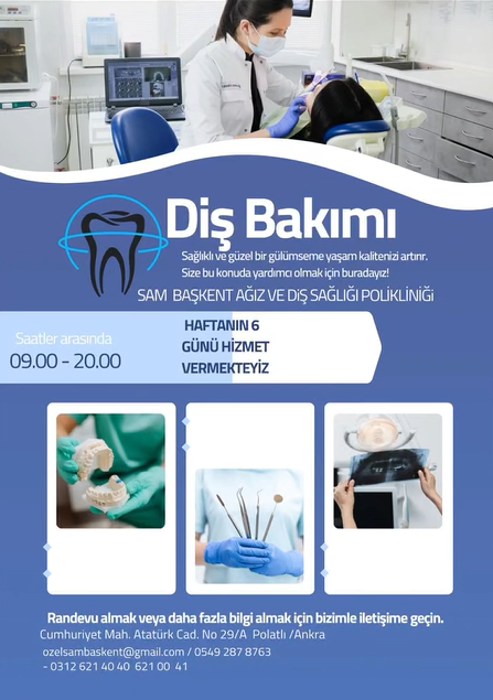 Özel Sam Başkent Ağız ve Diş Sağlığı Polikliniği fotoğraf 2