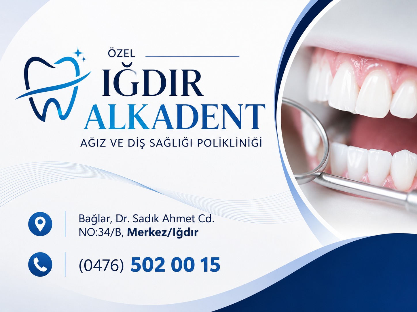 ÖZEL IĞDIR ALKADENT AĞIZ VE DİŞ SAĞLIĞI POLİKLİNİĞİ fotoğraf 1