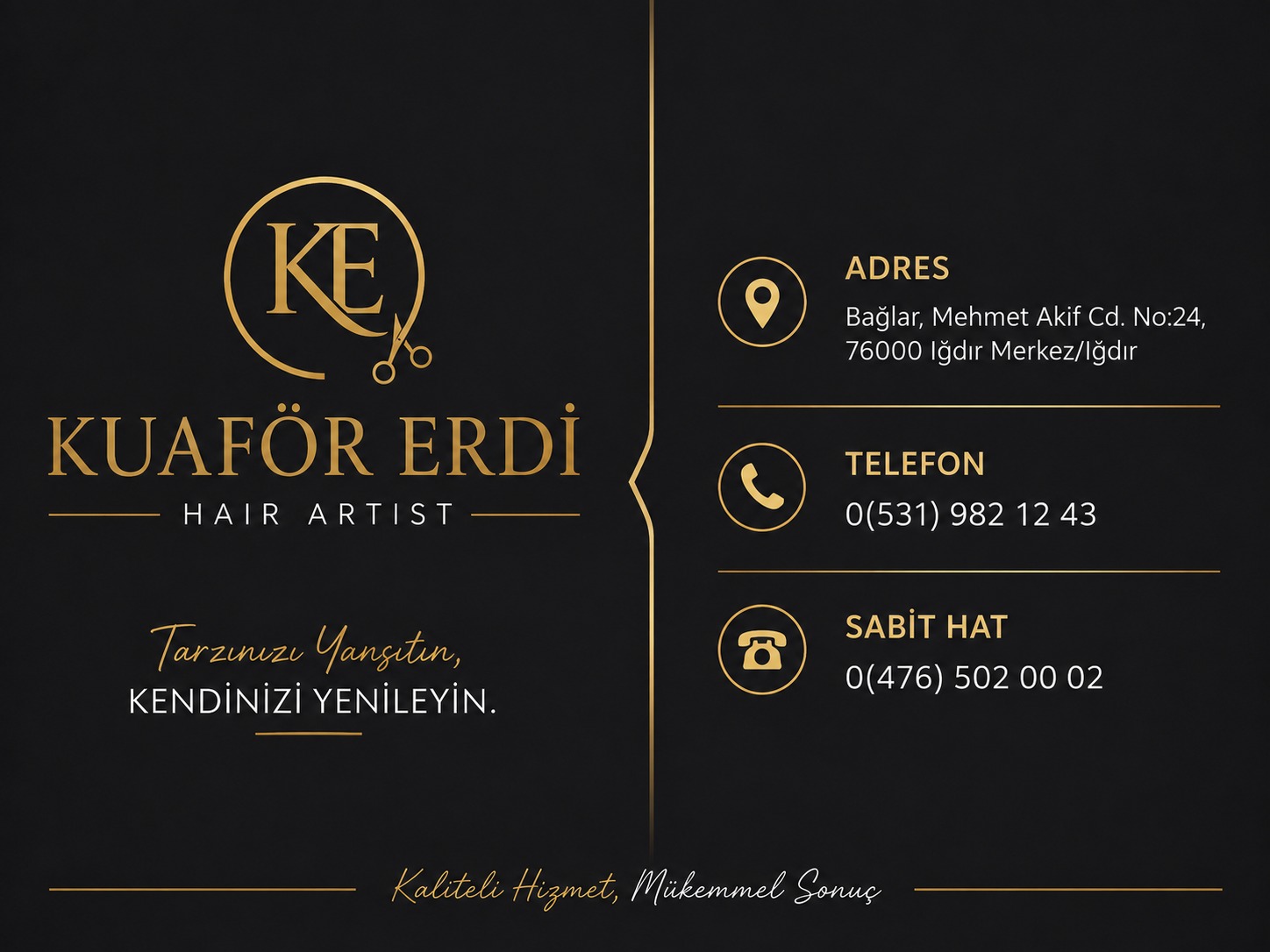 Kuafor Erdi fotoğraf 4